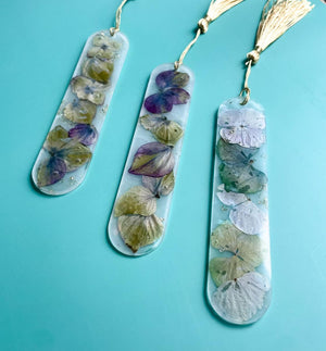 Hydrangea bookmark